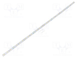 LED strip; 24V; white warm; W: 10mm; L: 480mm; CRImin: 80; 120°; D: 3mm