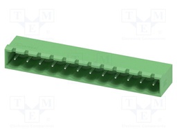 PCB headers, nominal cross section: 2.5 mm?, color: green, n