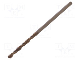 Drill bit; for metal; Ø: 1.6mm; L: 43mm; HSS; Working part len: 20mm