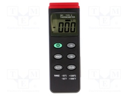 Temperature meter; LCD 3,5 digit (1999); Sampling: 2,5x/s