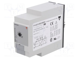 Module: voltage monitoring relay; 115/230VAC; socket; SPDT; IP20