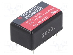 Converter: DC/DC; 12W; Uin: 36÷75V; Uout: 15VDC; Uout2: -15VDC; DIP16