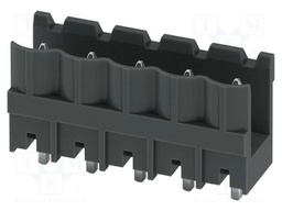 PCB headers, nominal cross section: 2.5 mm?, color: black, n