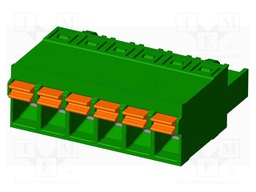 Connector: pluggable terminal block; plug; female; straight; 12A