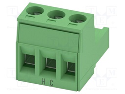 PCB connector, nominal cross section: 2.5 mm?, color: green,