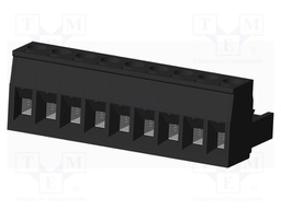 Connector: pluggable terminal block; plug; female; straight; 300V