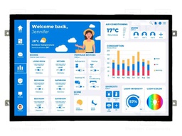 Display: TFT; 12.1"; 1280x800; Illumin: LED; RGB; 850cd/m2; 7÷14VDC