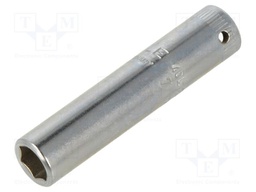 Socket; 6-angles,socket spanner; 7mm; 1/4"; steel; 40L; L: 50mm