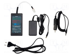 Power supply; Plug: EU,plug for car lighter socket