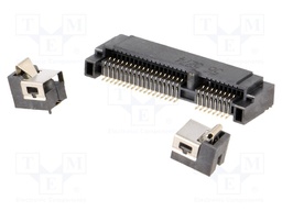 Connector: PCI Express mini; horizontal; SMT; gold-plated; PIN: 52