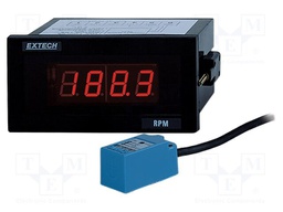 Tachometer; LCD 0,5"; (9999); 5÷99,990 rpm; 96x48x110mm