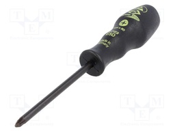 Screwdriver; Pozidriv®; Size: PZ1; ESD; Blade length: 80mm