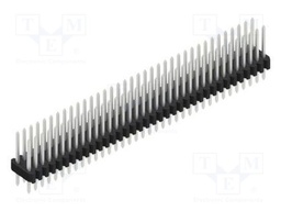 Connector: pin strips; pin header; male; PIN: 72; 1.27mm; THT; 2x36