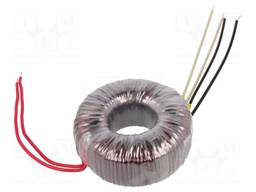 Transformer: toroidal; 160VA; 230VAC; 55V; 55V; 1.45A; 1.45A; 1.7kg