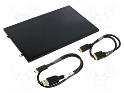 Display: TFT; 10.1"; 1024x600; Interface: HDMI; 1000cd/m2; 4DHDMI