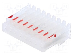Plug; wire-board; female; PIN: 8; end connector; 2.54mm; IDC; 22AWG