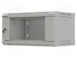 Enclosure: rack cabinet; Standard: 19"; 4U; grey; Z: 350mm; X: 540mm