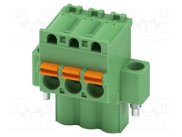 PCB connector, nominal cross section: 2.5 mm?, color: green,