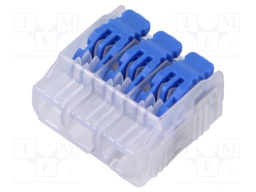Quick splice; spring clamp; 0.14÷4mm2; 600V; 32A; for cable