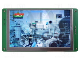 Display: TFT; 5"; 800x480; Illumin: LED; 16MBFLASH; RGB; 300cd/m2