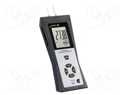 Manometer; Press.meas.range: -344÷344mbar; LCD; ±0.3%