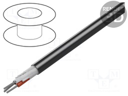 Wire; 3x14AWG; unshielded; 300V; 305m; Cu; stranded; chrome