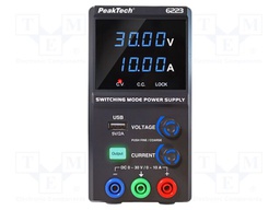 Laboratory power supply: standard; switching,single-channel