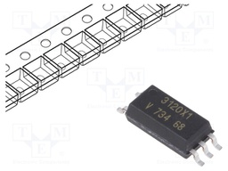 Optocoupler; SMD; Channels: 1; Out: IGBT driver; 5.3kV; SOP5L