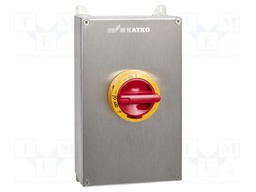 Switch-disconnector; Poles: 4; screw; 125A; IP66; KER; Colour: grey