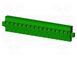 Connector: pluggable terminal block; plug; female; angled 90°