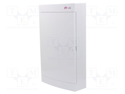 Enclosure: for modular components; IP40; white; No.of mod: 36