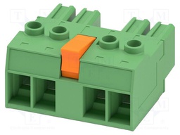 PCB connector, nominal cross section: 16 mm2, color: green,