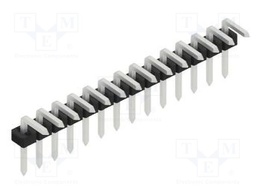Connector: pin strips; pin header; male; PIN: 14; 2mm; THT; 1x14