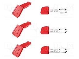 Holder; for working at height; TetheredTool; 600g; red