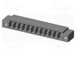 Connector: pluggable terminal block; socket; male; on PCBs