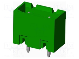 Connector: pluggable terminal block; socket; male; straight; THT