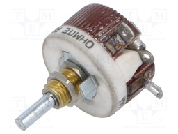 Potentiometer: shaft; 5Ω; 12.5W; 3.18mm; Shaft: smooth; wirewound