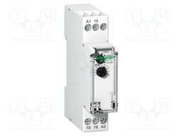 Timer; 0,1s÷100h; SPDT; 250VAC/8A; Usup: 24÷240VAC; 24VDC; DIN; IP20