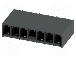PCB headers, nominal cross section: 6 mm?, color: black, nom