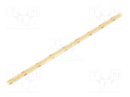 COB LED tape; white neutral; 12V; LED/m: 480; 8mm; IP20; 8W/m