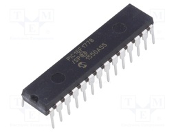 PIC microcontroller; Memory: 28kB; SRAM: 2048B; 2.3÷5.5VDC; THT
