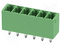 PCB headers, nominal cross section: 1.5 mm?, color: green, n
