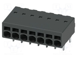 PCB terminal block, nominal current: 6 A, rated voltage (III