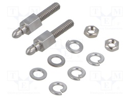 Locking: push-pull; UNC 4-40; Accessories: fixation screw