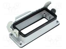 Enclosure: for HDC connectors; C146; size E16; with latch; IP65