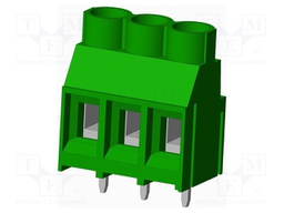Connector: PCB terminal block; terminal; Plating: tinned; on PCBs