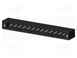 Connector: pluggable terminal block; socket; male; on PCBs