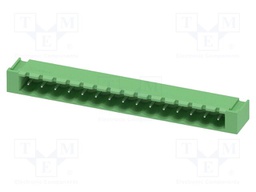 PCB headers, nominal cross section: 2.5 mm2, color: green, n