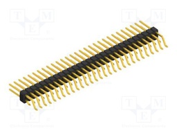 Connector: pin strips; pin header; male; PIN: 58; 2.54mm; SMT; 2x29