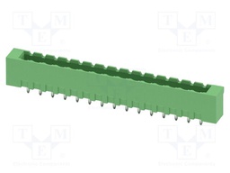 PCB headers, nominal cross section: 2.5 mm2, color: green, n